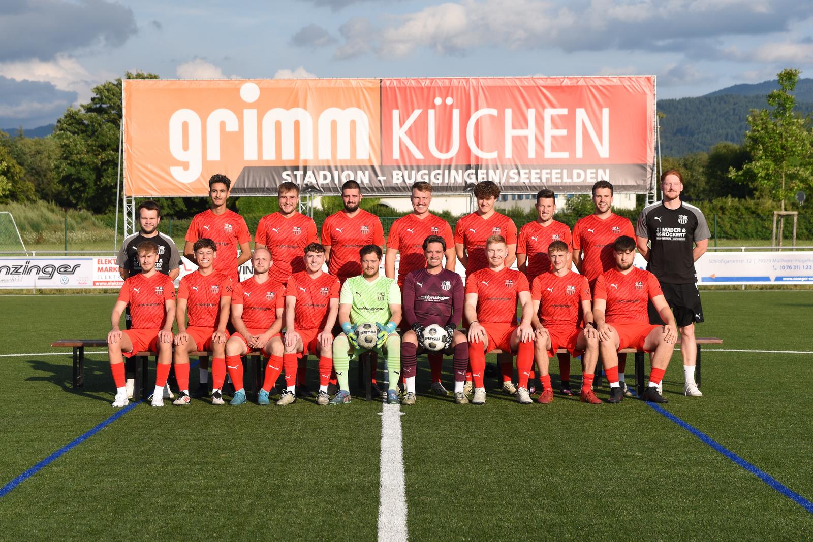Mannschaftsfoto Herren II – SpVgg 09 Buggingen-Seefelden